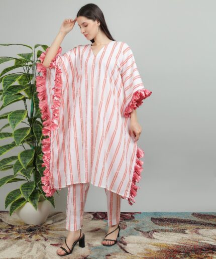 Cotton Kaftan Set