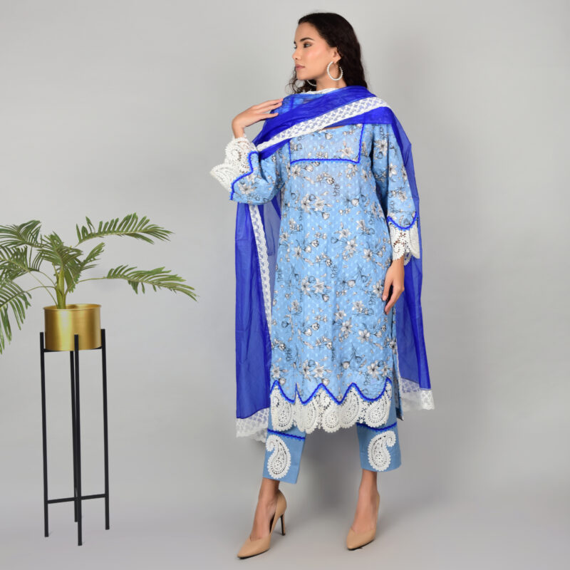 Blue Pakistani Dress