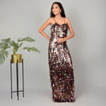 Sequin Maxi Dress