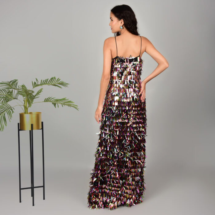 Sequined Cocktail Dress