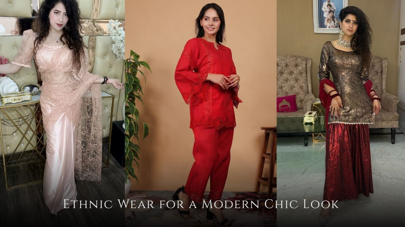 Stylish ethnic wear
